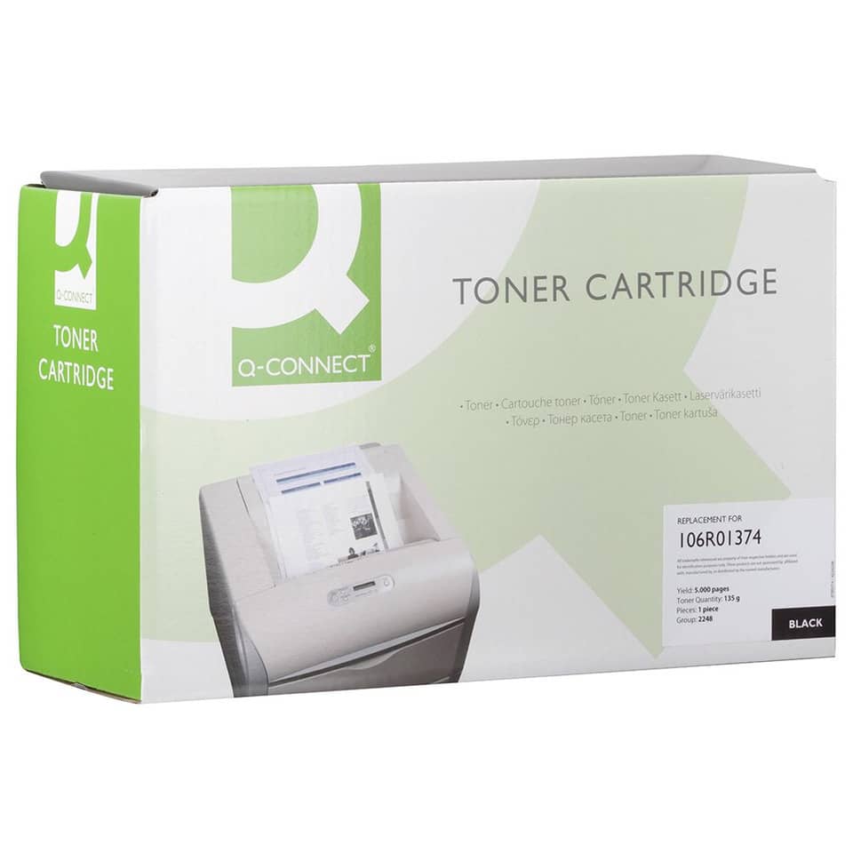 Toner alta resa Q-Connect compatibile con Xerox 106R01374 - nero K15921QC