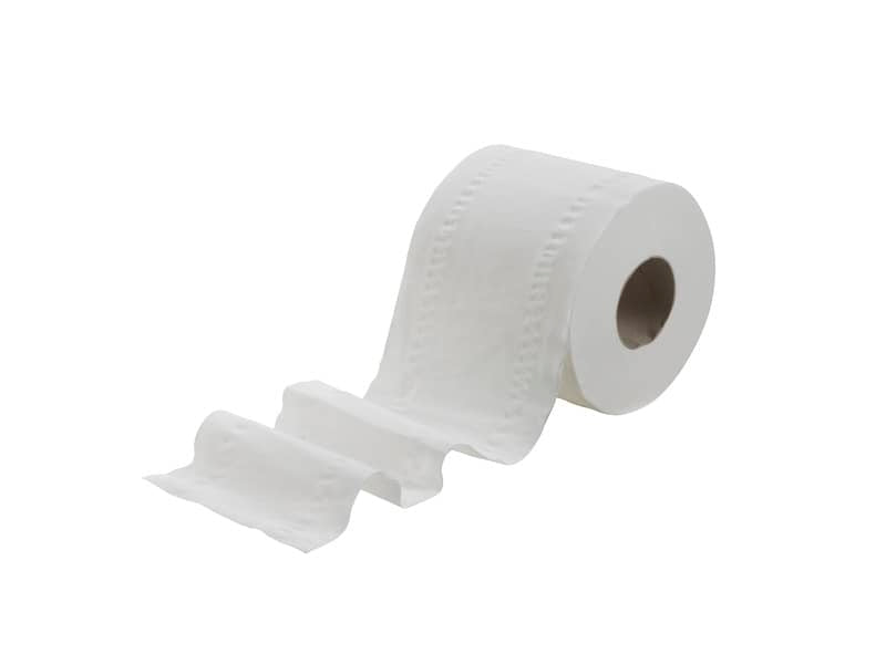 Carta igienica 2 veli KLEENEX® in carta a 2 veli bianco confezione da 4 rotoli - 8475