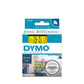 Nastro per etichettatrici Dymo D1 24 mm x 7 m nero/giallo S0720980