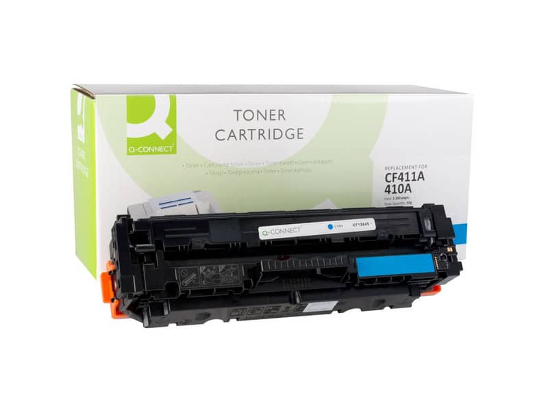 Toner Q-Connect compatibile con HP CF411A - ciano K15943QC