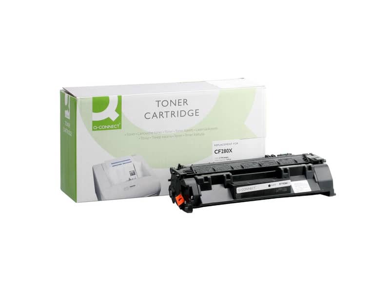Toner alta resa Q-Connect compatibile con HP CF280X - nero K15590QC