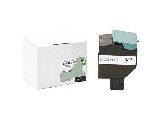 Toner Q-Connect compatibile con Lexmark C540H1KG - nero K15467QC