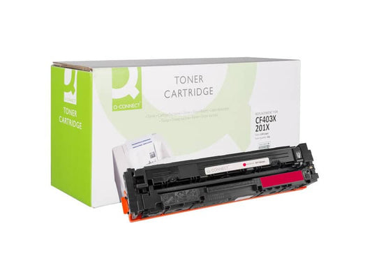 Toner alta resa Q-Connect compatibile HP CF403X - magenta K15834QC