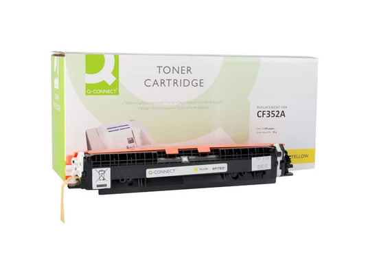 Toner Q-Connect compatibile con HP CF352A - giallo K15731QC