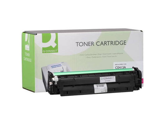 Toner Q-Connect compatibile con HP CE413A - magenta K15581QC