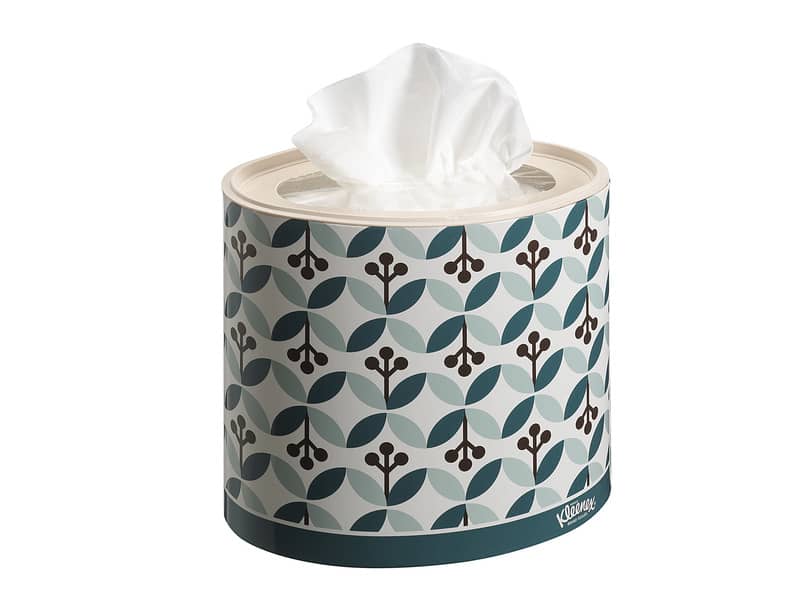 Veline facciali KLEENEX® in carta 3 veli bianco cartone da 64 fogli - 8826