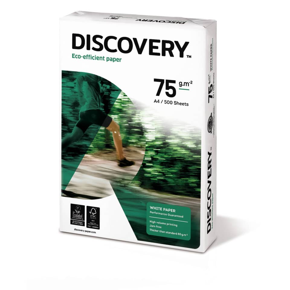 Carta per fotocopie A4 Discovery 75 g/m²  Risma da 500 fogli - NDI0750509