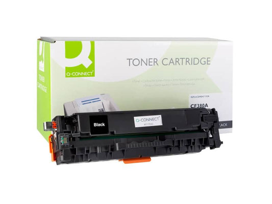 Toner Q-Connect compatibile con HP CF380A - nero K15748QC