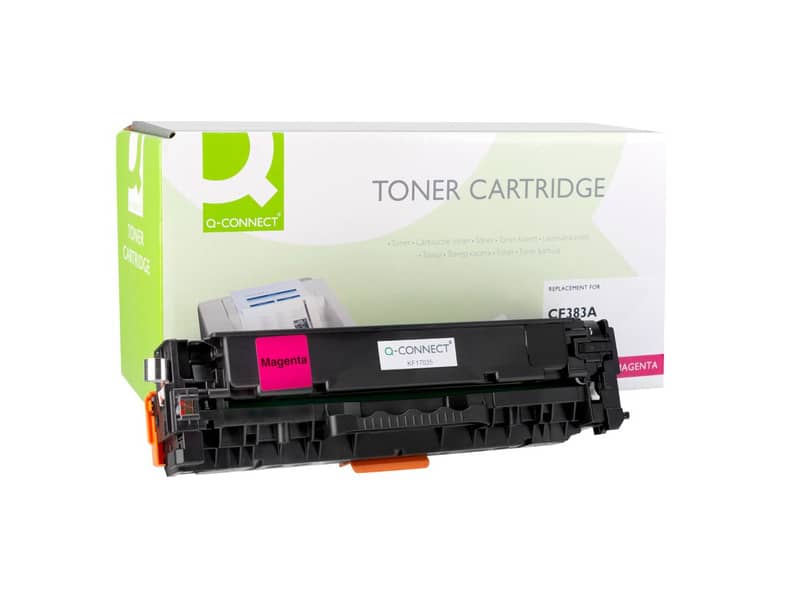 Toner Q-Connect compatibile con HP CF383A - magenta K15751QC