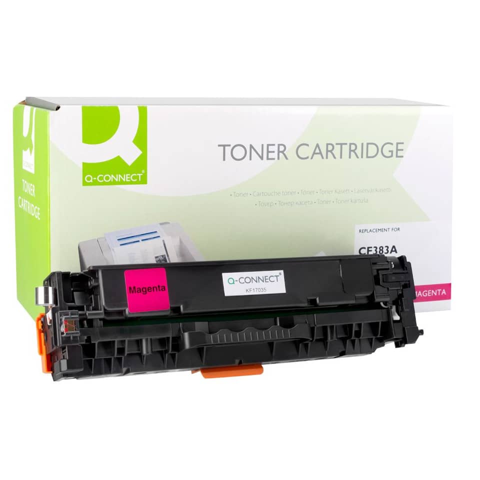 Toner Q-Connect compatibile con HP CF383A - magenta K15751QC