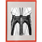 Cornice Methodo Hooker Crilex da parete A4 rosso K980103