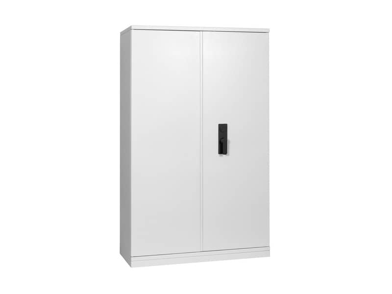 Armadio di sicurezza Phoenix grigio chiaro - RAL 7035 con chiave a doppia mappa - AM 195 K