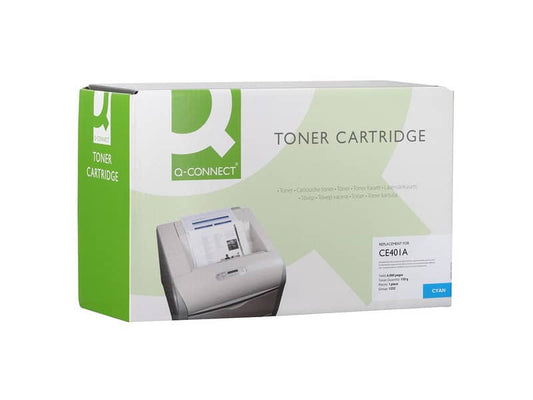 Toner Q-Connect compatibile con HP CE401A - ciano K15538QC