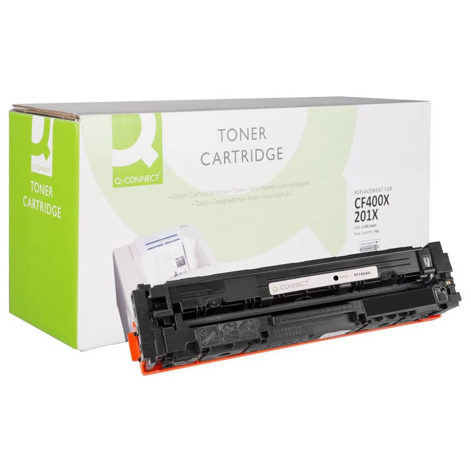 Toner alta resa Q-Connect compatibile con HP CF400X - nero K15832QC