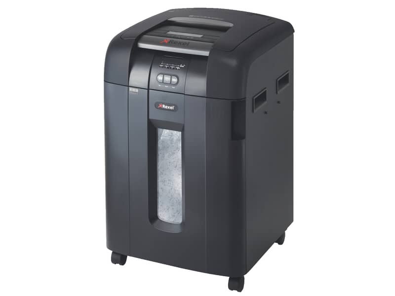 Distruggidocumenti ad alimentazione automatica Rexel Auto+600X P-4 80 L taglio a frammenti 4x40 mm - 2103500EUA
