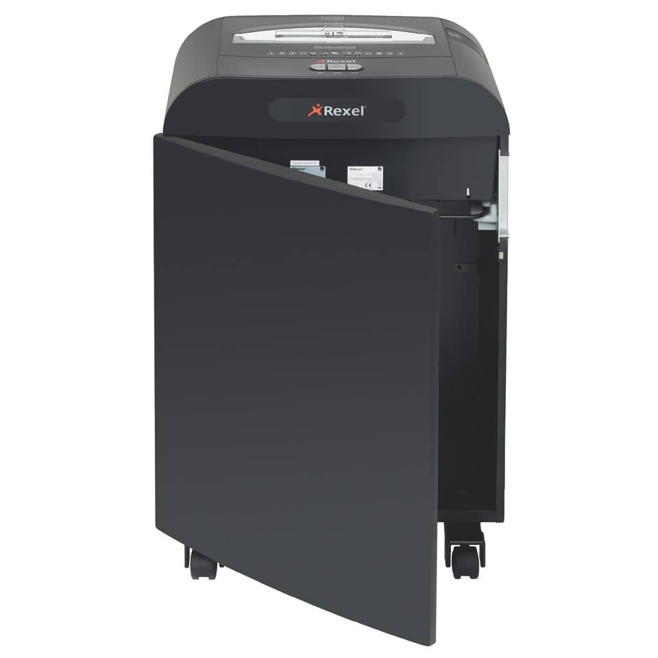 Distruggidocumenti uso frequente Rexel Mercury RDX2070 P-3 70 L - taglio a frammenti 4x45 mm - nero - 2102437EU