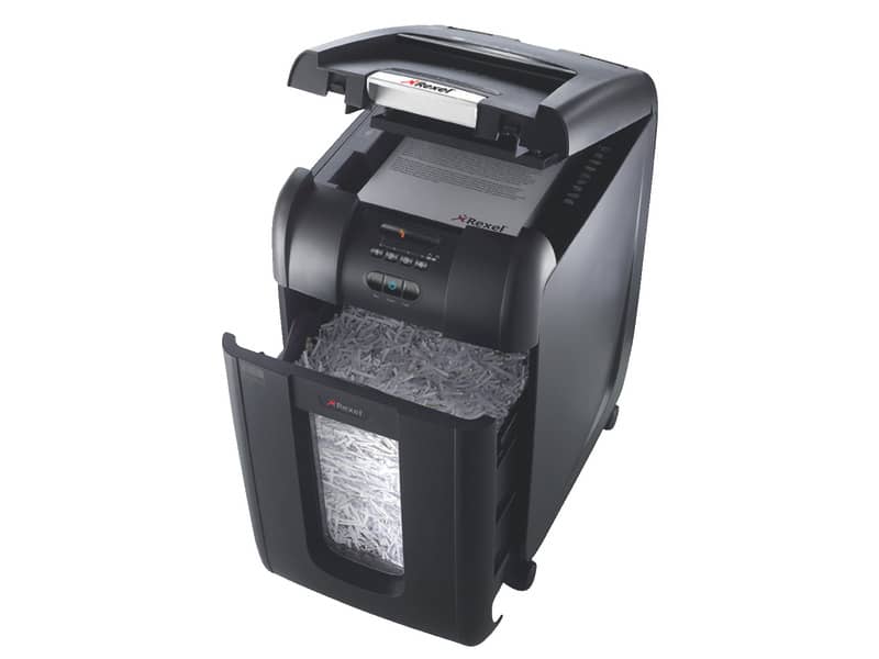 Distruggidocumenti ad alimentazione automatica Rexel Auto+300X Smartech P-4 40 L taglio frammenti 4x40 mm 2103250EUS