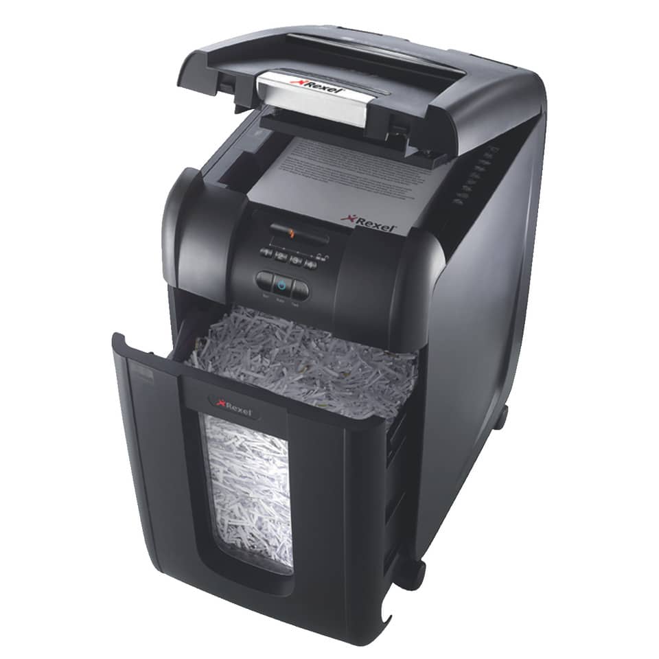 Distruggidocumenti ad alimentazione automatica Rexel Auto+300X Smartech P-4 40 L taglio frammenti 4x40 mm 2103250EUS