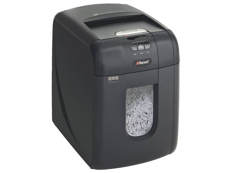 Distruggidocumenti ad alimentazione automatica Rexel Auto+130M P-5 26 L taglio microframmenti 2x15 mm 2104100EUA