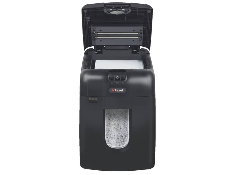 Distruggidocumenti ad alimentazione automatica Rexel Auto+130M P-5 26 L taglio microframmenti 2x15 mm 2104100EUA