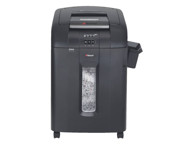 Distruggidocumenti ad alimentazione automatica Rexel Auto+600M P-5 80 L taglio microframmenti 2x15 mm 2104500EUA