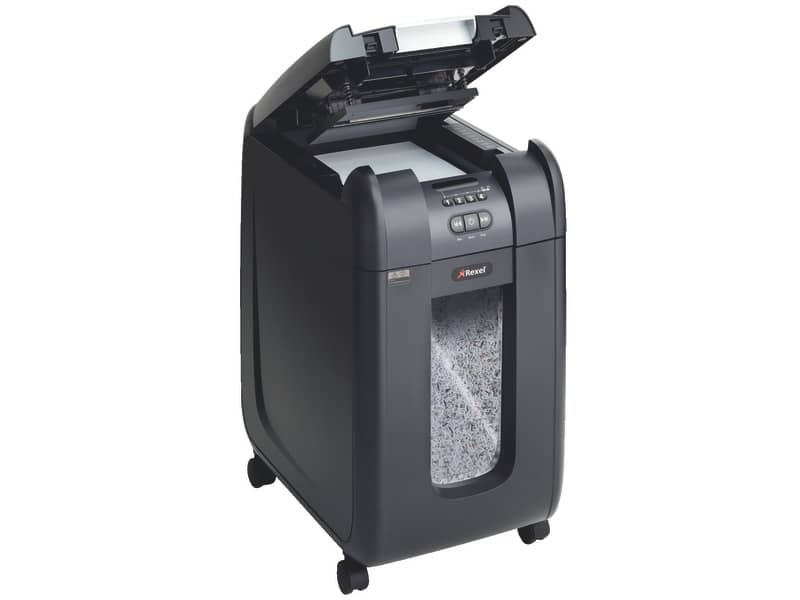 Distruggidocumenti ad alimentazione automatica Rexel Auto+ 300M P-5 40 L taglio microframmenti 2x15 mm 2104300EU