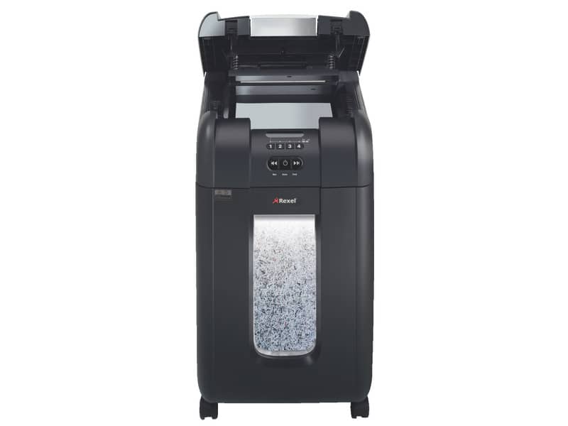 Distruggidocumenti ad alimentazione automatica Rexel Auto+ 300M P-5 40 L taglio microframmenti 2x15 mm 2104300EU