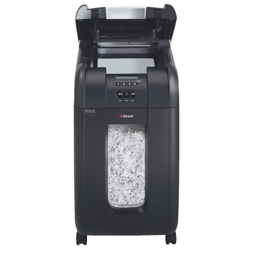 Distruggidocumenti ad alimentazione automatica Rexel Auto+300X Smartech P-4 40 L taglio frammenti 4x40 mm 2103250EUS