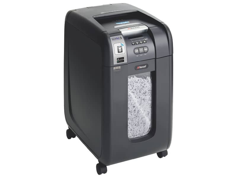 Distruggidocumenti ad alimentazione automatica Rexel Auto+300X Smartech P-4 40 L taglio frammenti 4x40 mm 2103250EUS