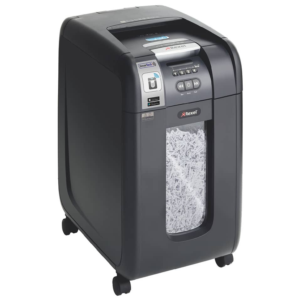Distruggidocumenti ad alimentazione automatica Rexel Auto+300X Smartech P-4 40 L taglio frammenti 4x40 mm 2103250EUS