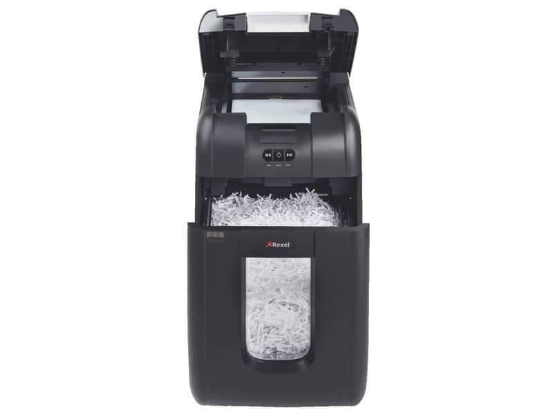 Distruggidocumenti ad alimentazione automatica Rexel Auto+200X P-4 32 L taglio a frammenti 4x40 mm - 2103175EU