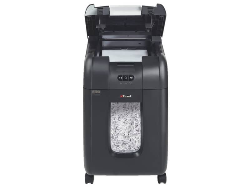 Distruggidocumenti ad alimentazione automatica Rexel Auto+200X P-4 32 L taglio a frammenti 4x40 mm - 2103175EU