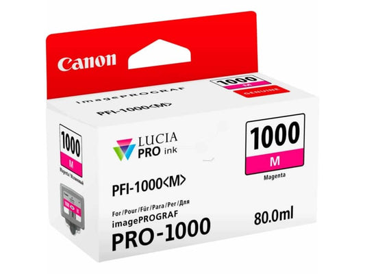 Cartuccia inkjet PFI-1000M Canon magenta 0548C001