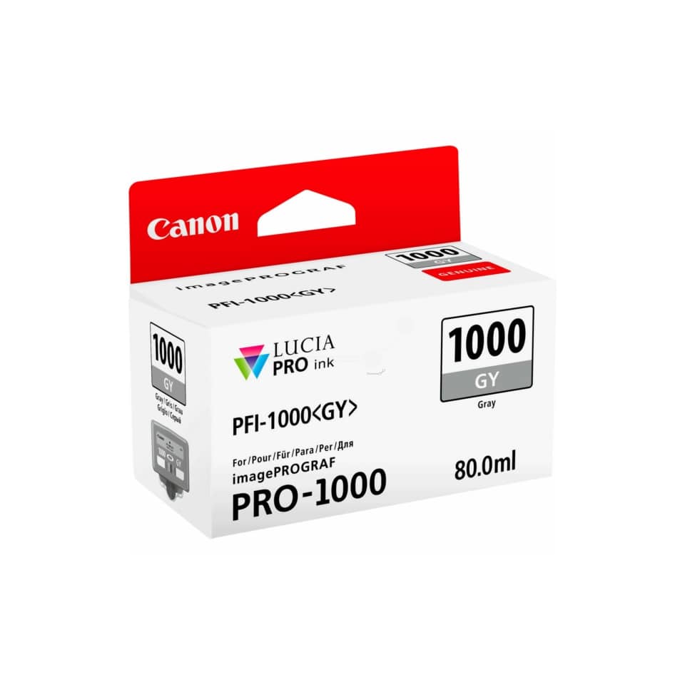 Cartuccia inkjet PFI-1000GY Canon grigio  0552C001