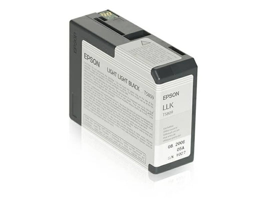 Cartuccia inkjet ink pigmentato T5809 Epson nero chiaro-chiaro C13T580900