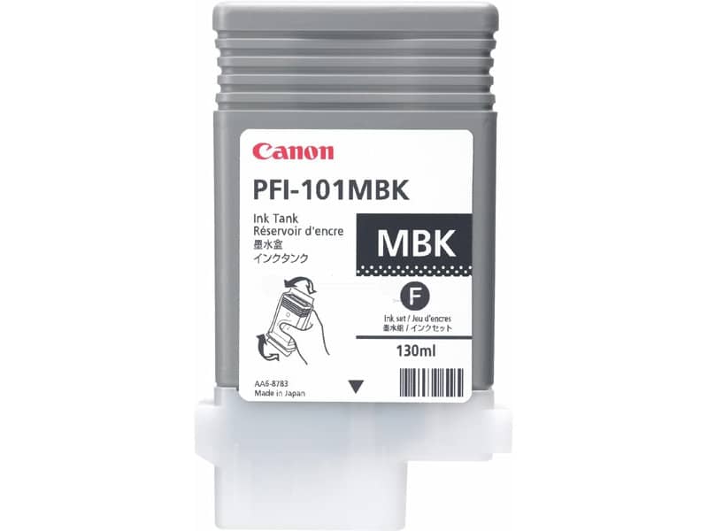 Serbatoio inchiostro PFI-101MBK Canon nero opaco 0882B001AA