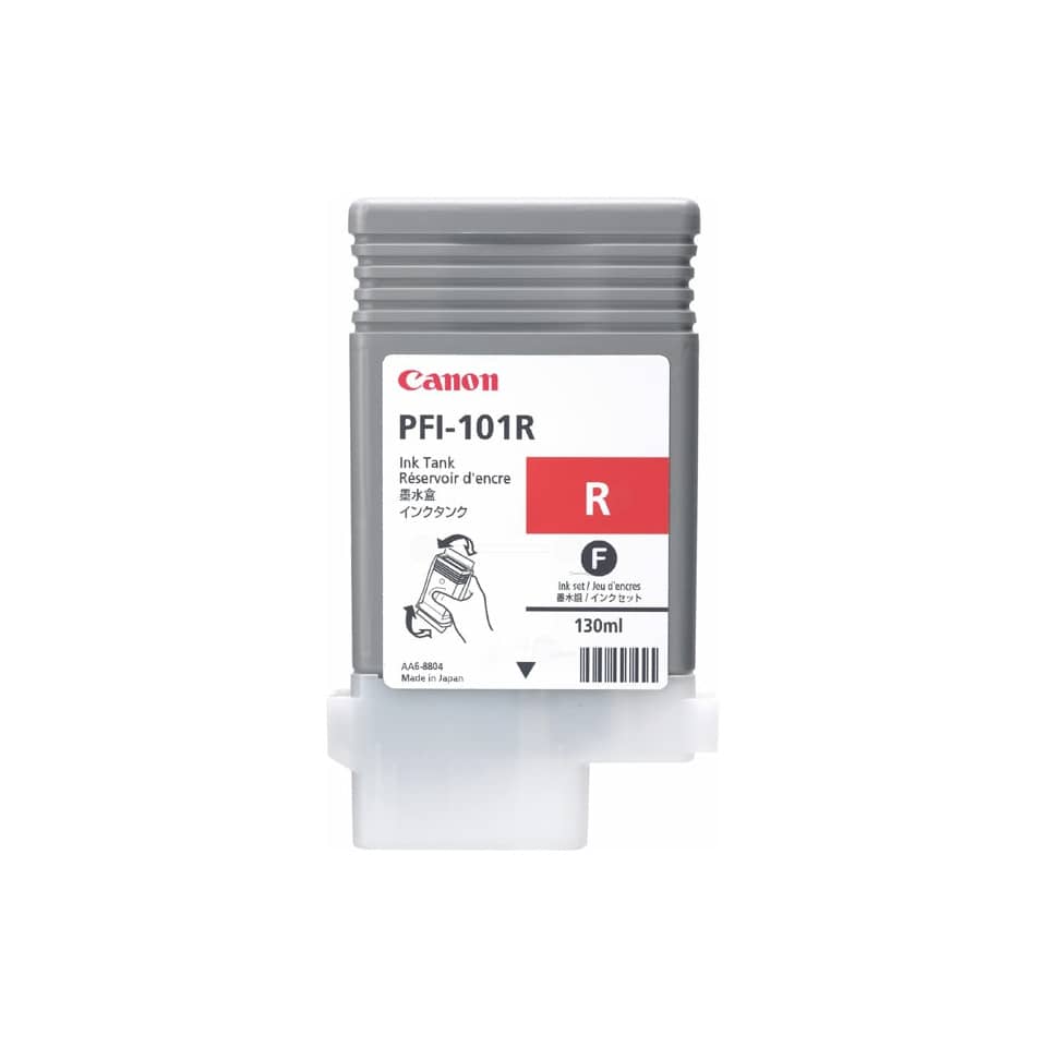 Serbatoio inchiostro PFI-101R Canon rosso 0889B001AA