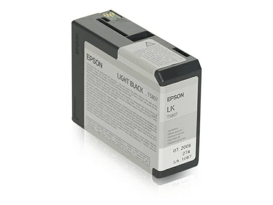 Cartuccia inkjet ink pigmentato T5807 Epson nero chiaro C13T580700