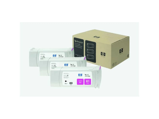 cartucce inkjet dye 81 HP magenta  Conf. 3 - C5068A