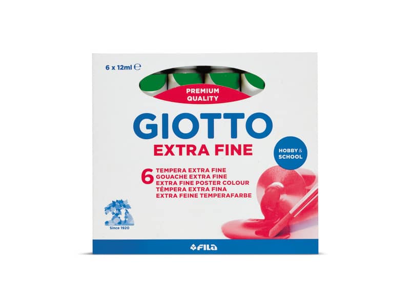 Tempere GIOTTO Extra 12 ml verde  35201200