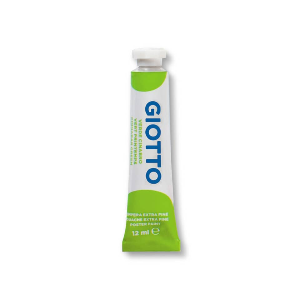 Tempera GIOTTO Extra 12 ml verde cinabro  35201100