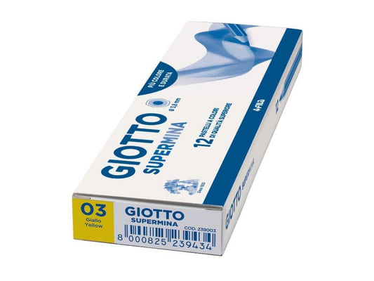 Matita colorata GIOTTO Supermina giallo  23900300