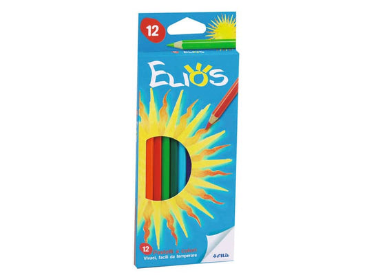 Matite colorate FILA Elios assortiti astuccio da 12 - 273200