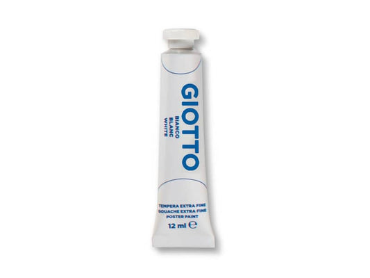 Tempera GIOTTO Extra 12 ml bianco  35200100