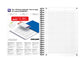 Quaderno spiralato OXFORD Office Essentials A5 assortiti quadretti 5 mm 100102938