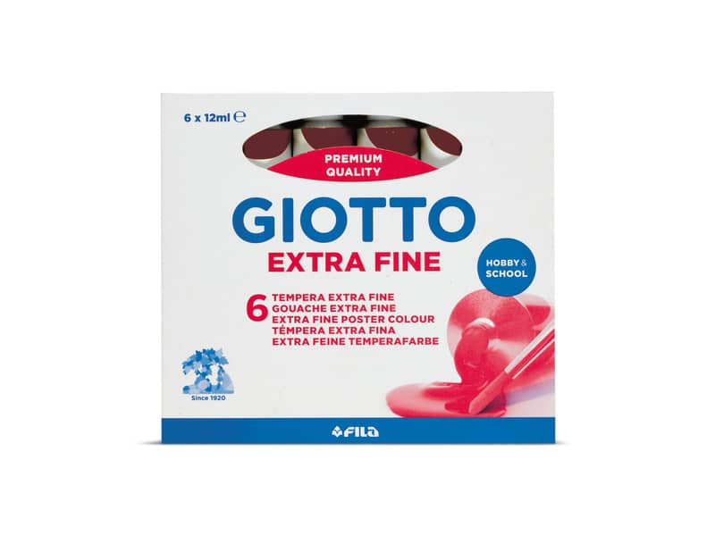 Tempera GIOTTO Extra 12 ml terra di Siene bruciata 35202200