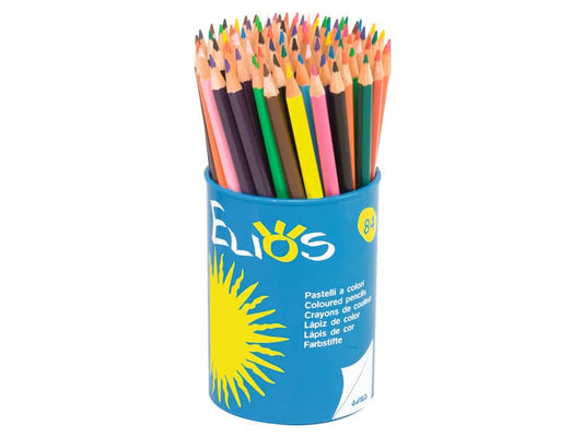 Matite colorate FILA Elios assortiti barattolo da 84 - 519400