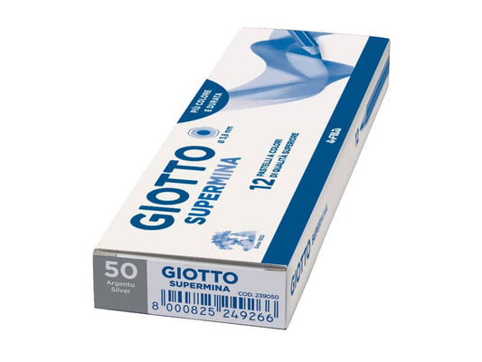 Matita colorata GIOTTO Supermina argento  23905000