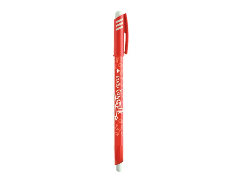 Penna a sfera cancellabile TRATTO Cancellik 1 mm rosso 826102