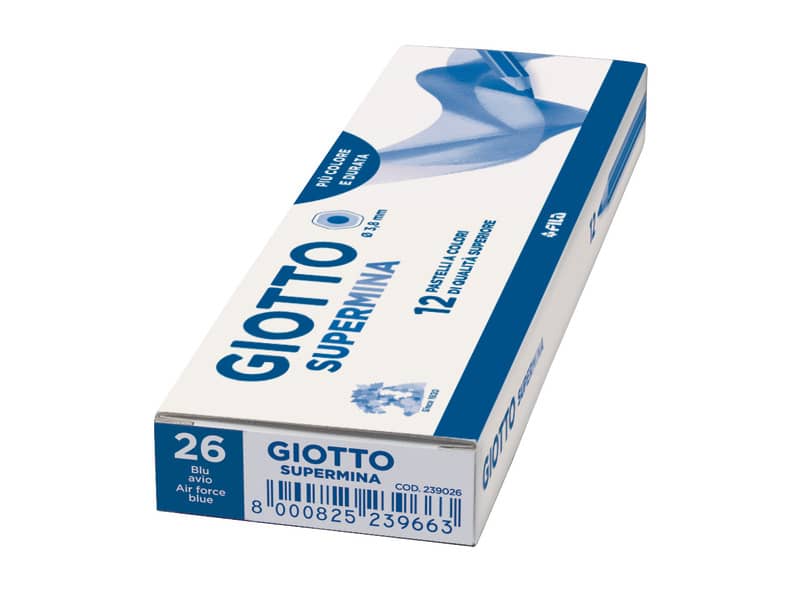 Matita colorata GIOTTO Supermina blu avio 23902600